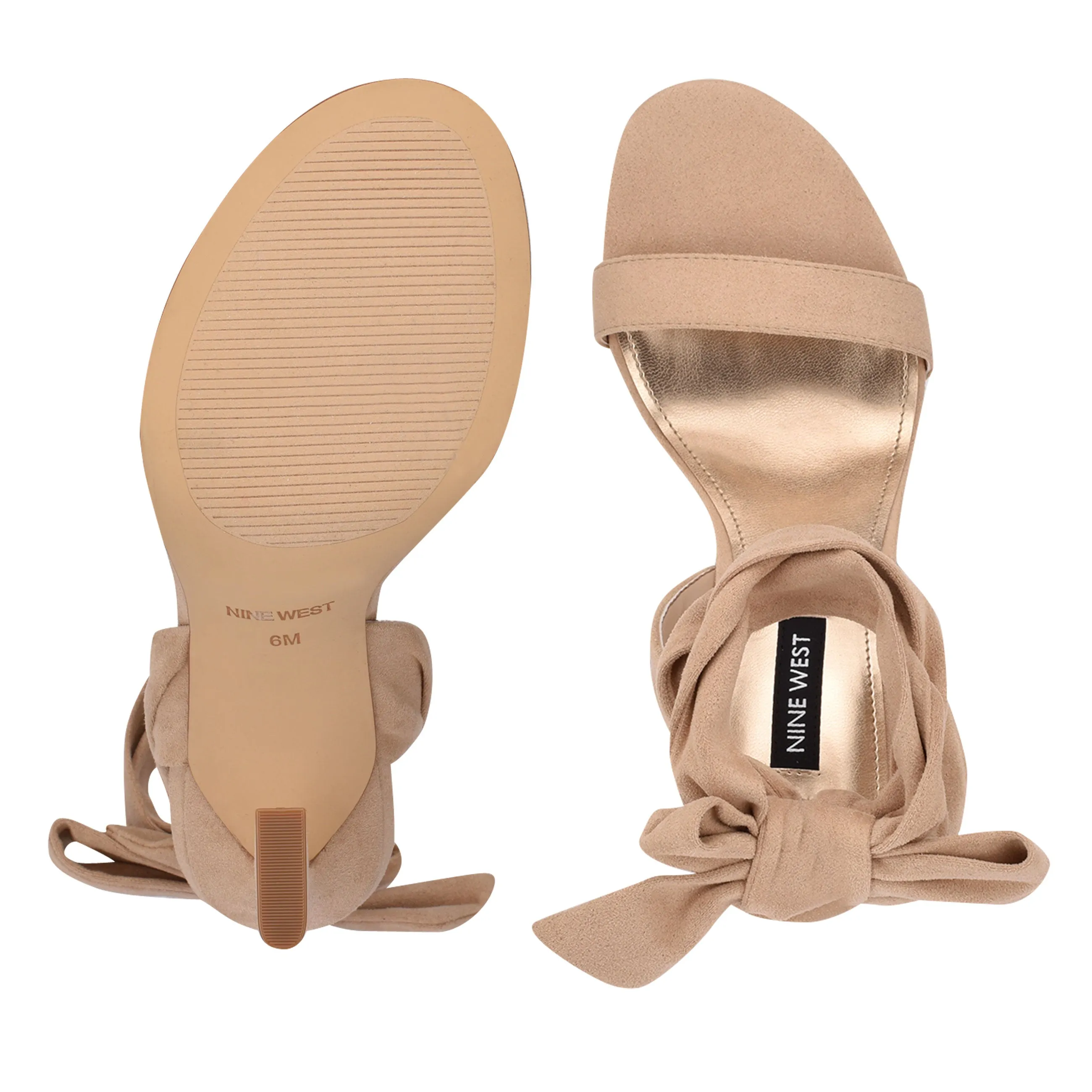 Kelsie Ankle Wrap Heeled Sandals sold by Nine West product image thumbnail 5