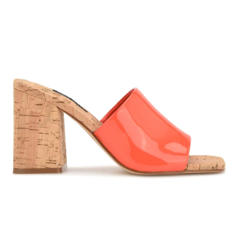 Teice Heeled Slide Sandals sold by Nine West