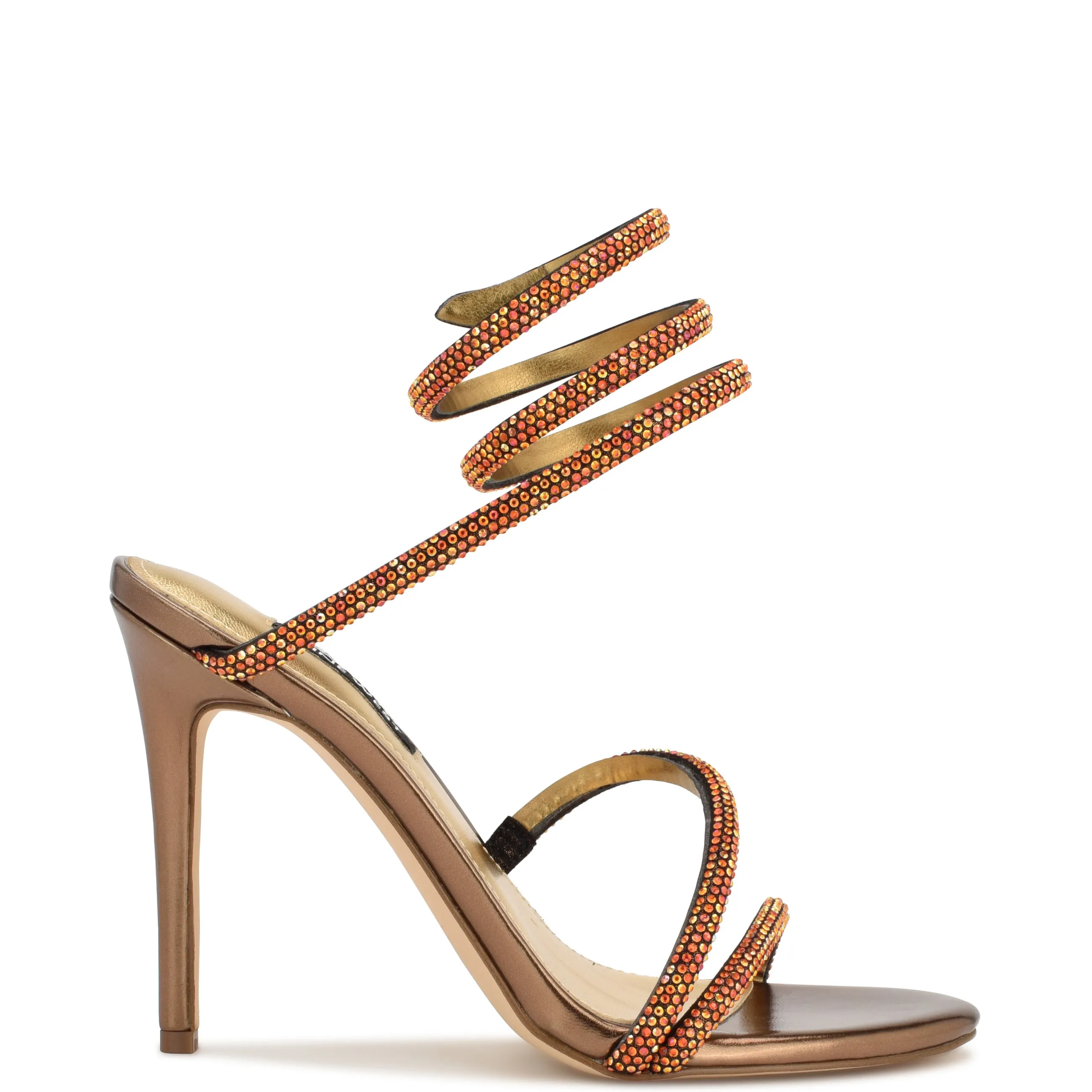 Maskil Ankle Wrap Heeled Sandals sold by Nine West