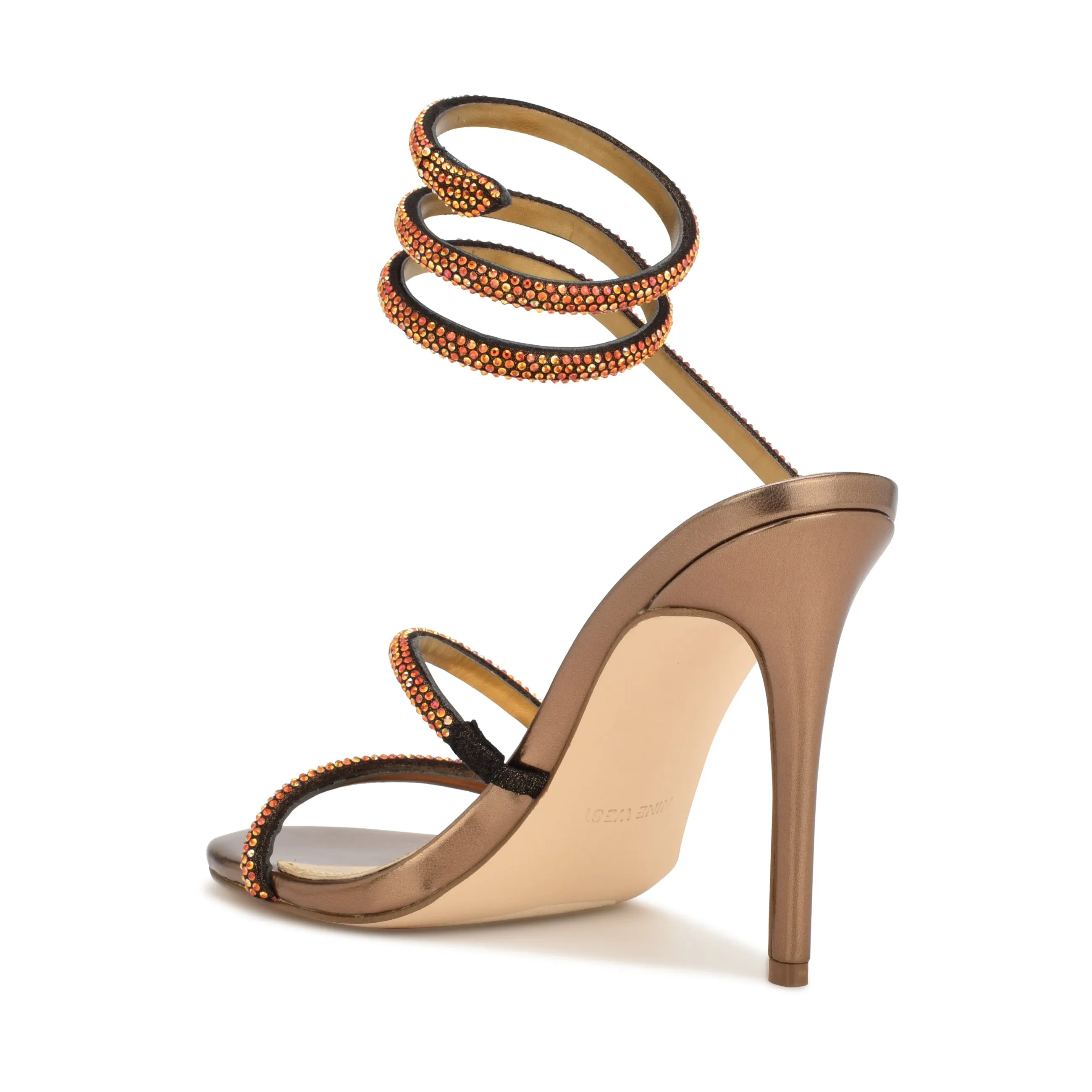 Maskil Ankle Wrap Heeled Sandals sold by Nine West product image thumbnail 3