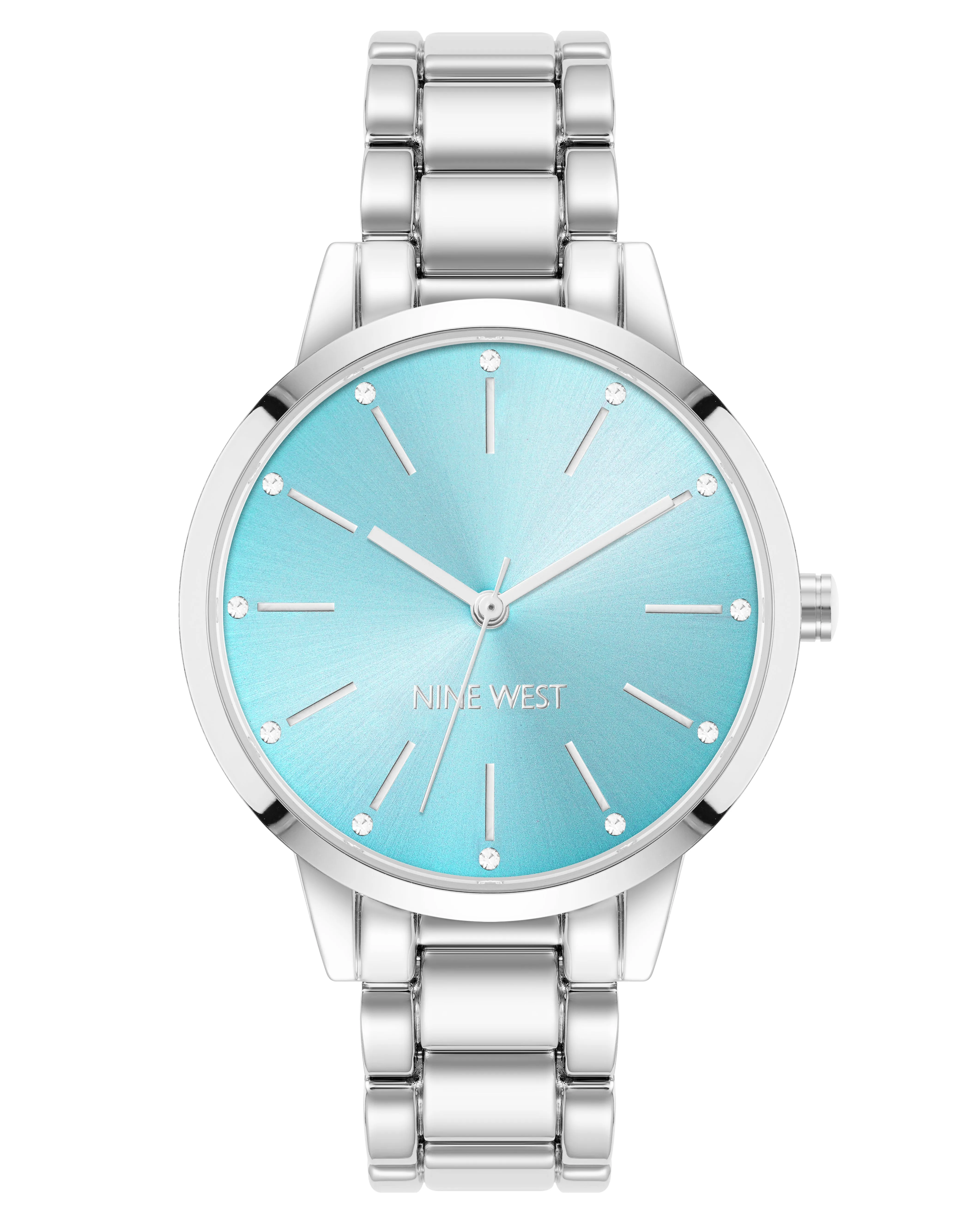 Crystal Accented Bracelet Watch sold by Nine West
