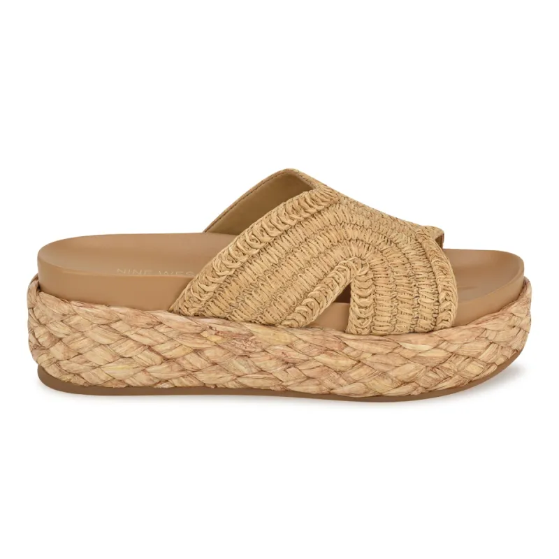 Corel Flatform Sandals sold by Nine West