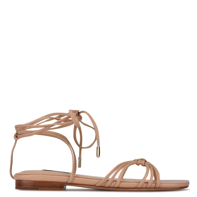 Minus Ankle Wrap Flat Sandals sold by Nine West