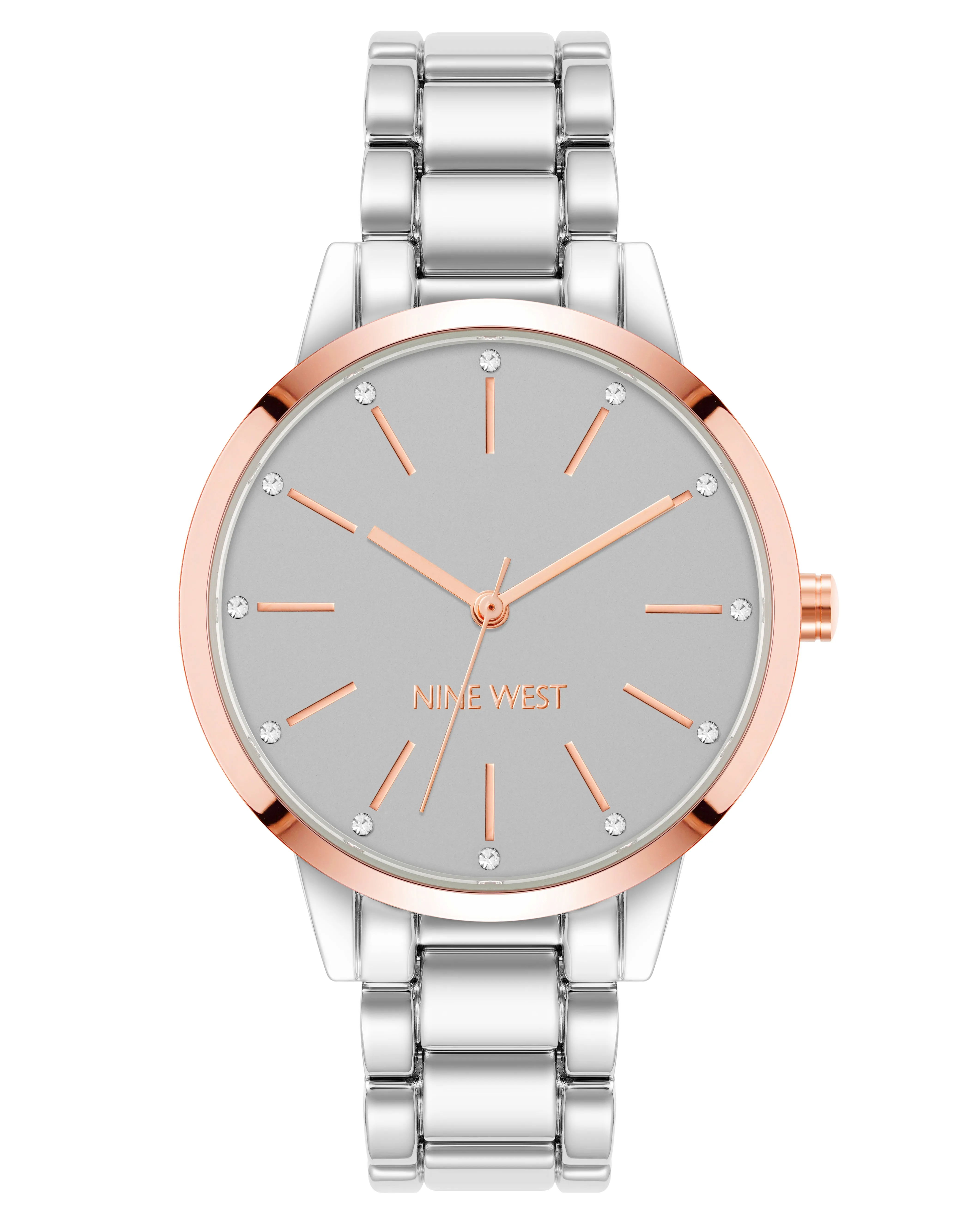 Crystal Accented Bracelet Watch sold by Nine West