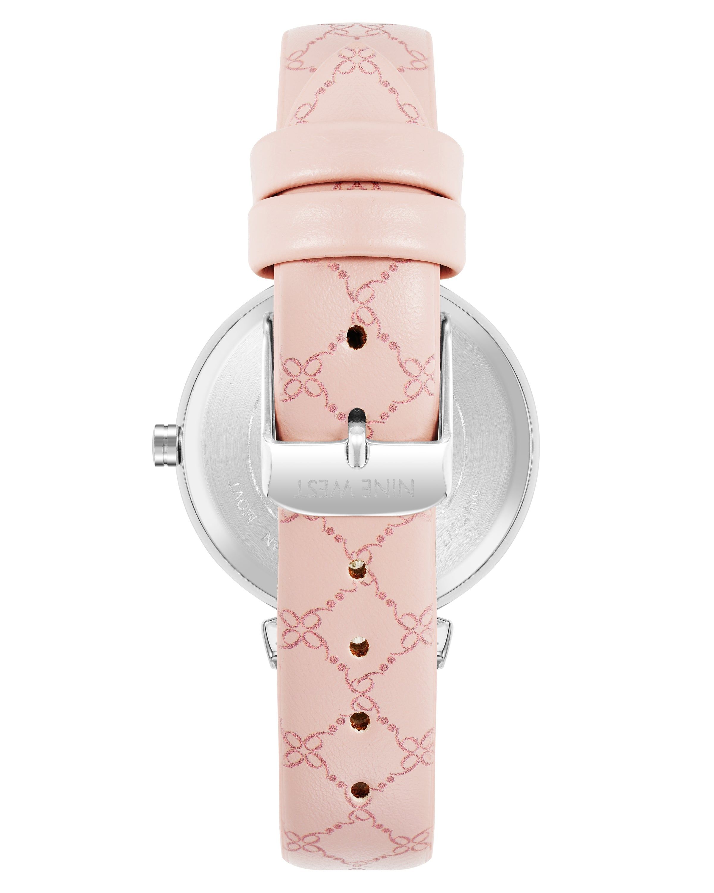 Logo Patterned Strap Watch sold by Nine West product image thumbnail 2