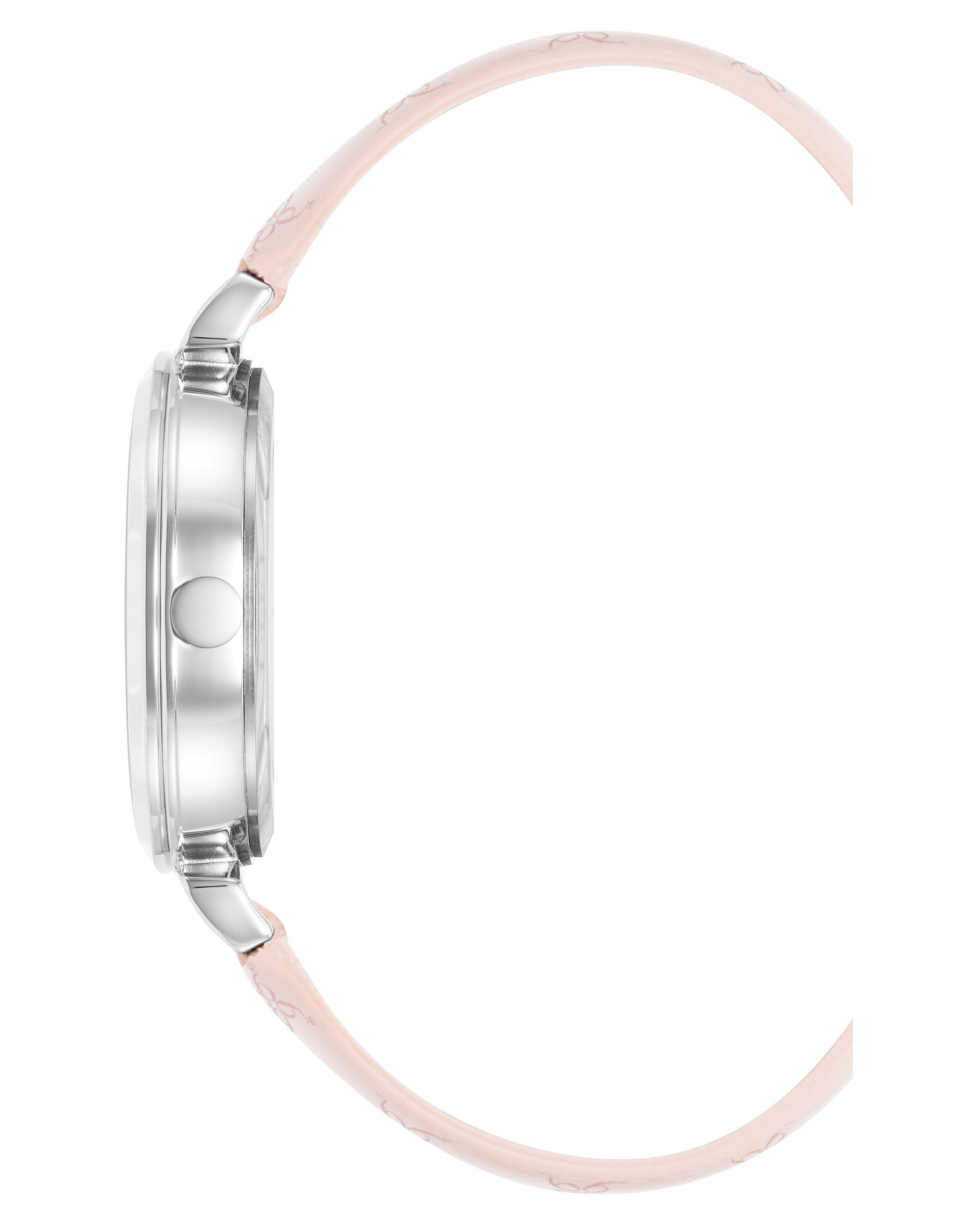 Logo Patterned Strap Watch sold by Nine West product image thumbnail 3