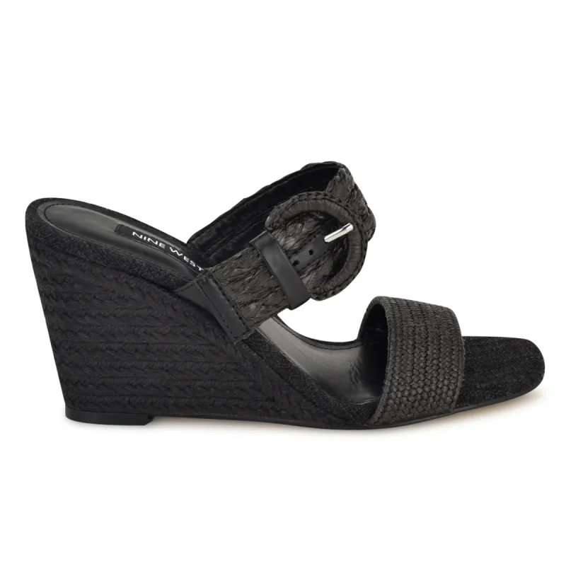 Novalie Slip-on Wedge Sandals sold by Nine West