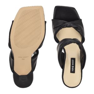 Seeya Heeled Slide Sandals sold by Nine West