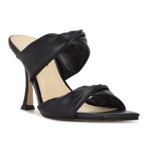 Seeya Heeled Slide Sandals sold by Nine West