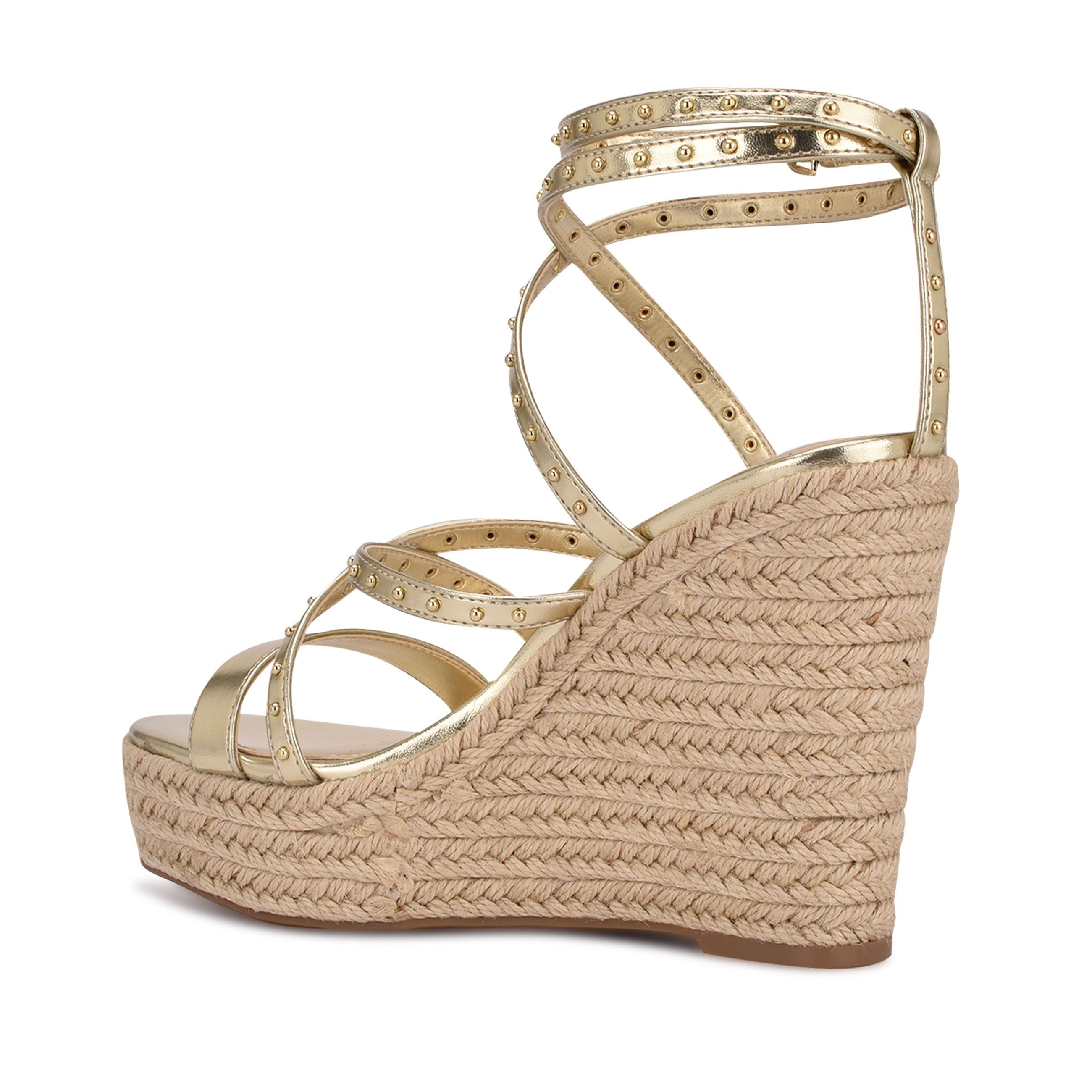 Hunda Espadrille Wedge Sandals sold by Nine West product image thumbnail 3