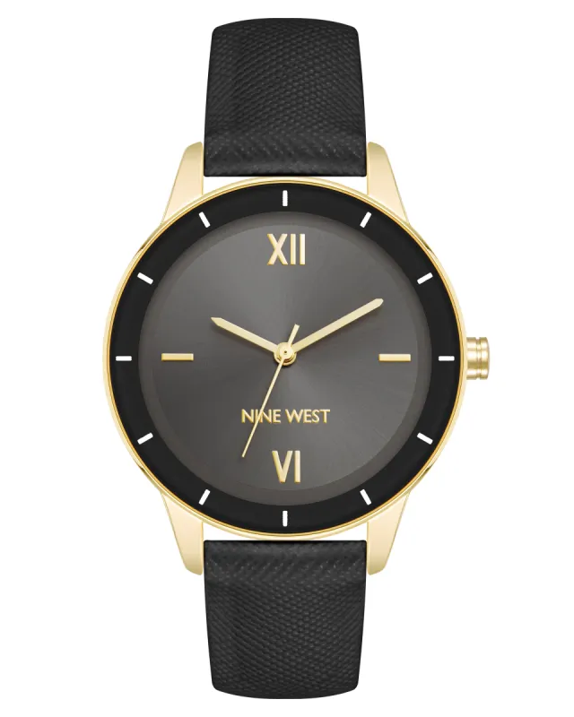 Saffiano Strap Watch sold by Nine West