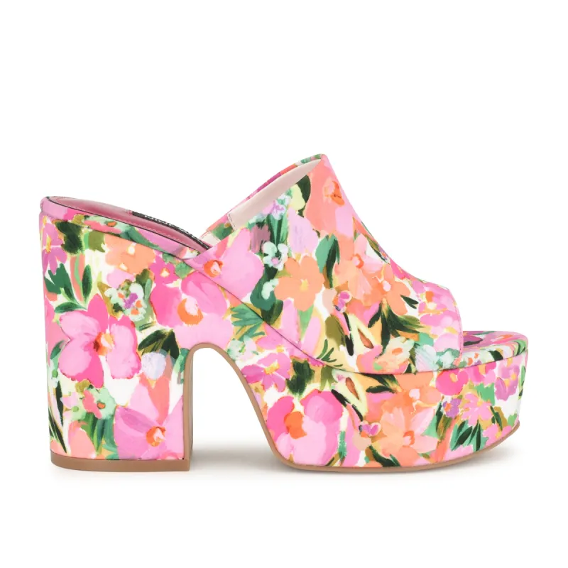 Olley Platform Slide Sandals sold by Nine West