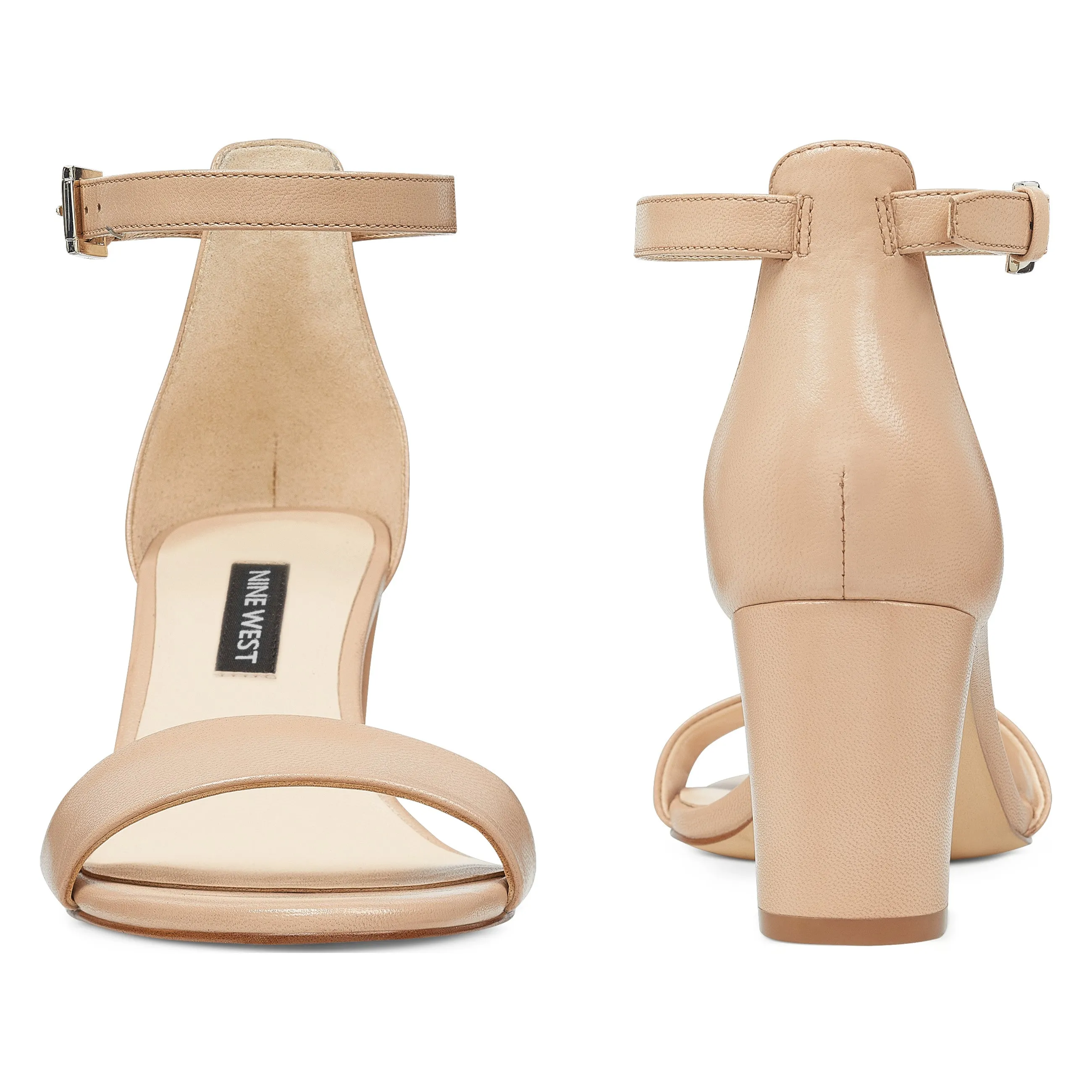 Pruce Ankle Strap Block Heel Sandals sold by Nine West product image thumbnail 5