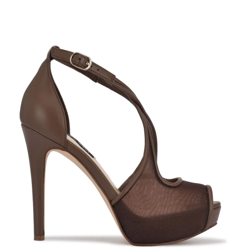 Hanya Peep Toe Platform Pumps sold by Nine West