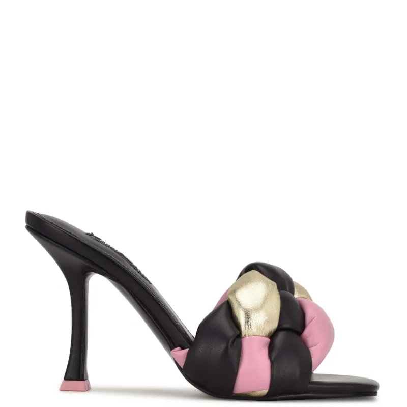 Yoyo Heeled Slide Sandals sold by Nine West