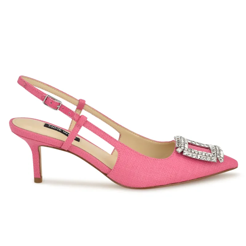 Aimey Pointy Toe Slingbacks sold by Nine West