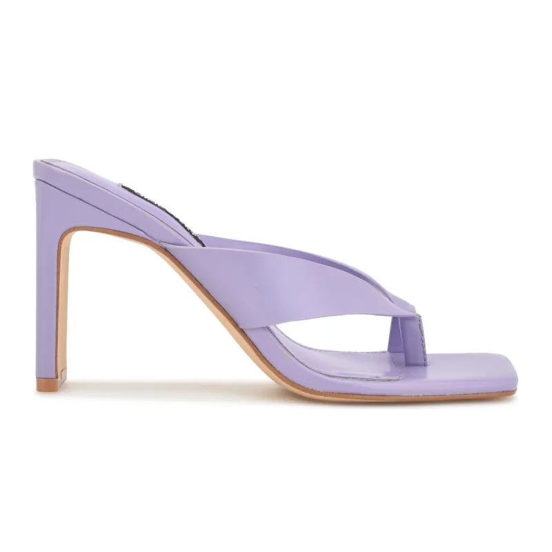 Durlife Heeled Thong Sandals sold by Nine West