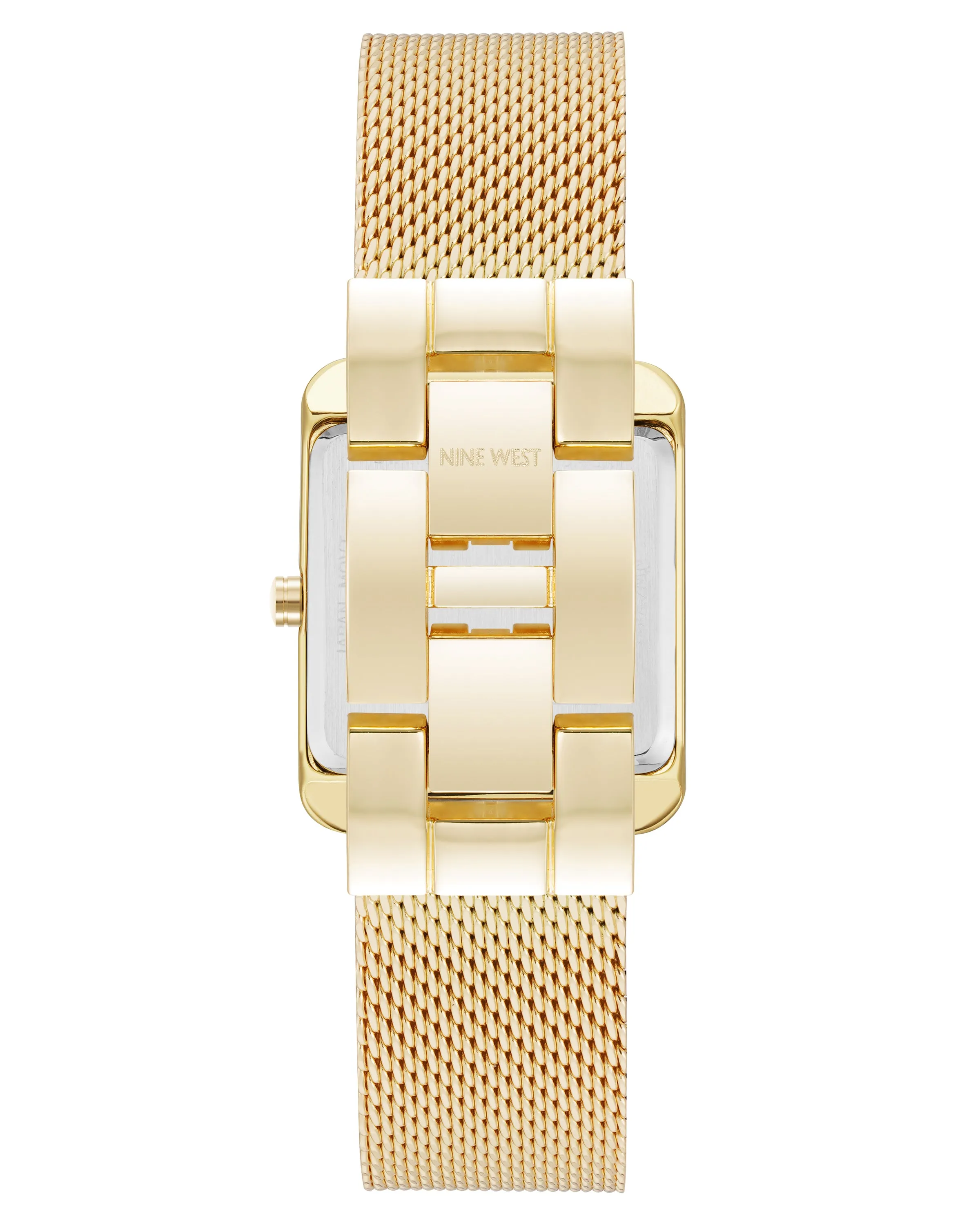 Rectangular Case Mesh Bracelet Watch sold by Nine West product image thumbnail 2