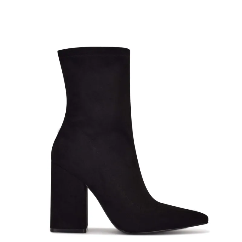 Xrey Heeled Booties sold by Nine West