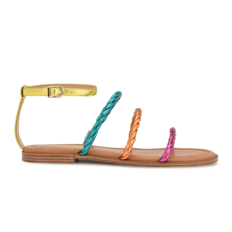 Ipster Ankle Strap Flat Sandals sold by Nine West