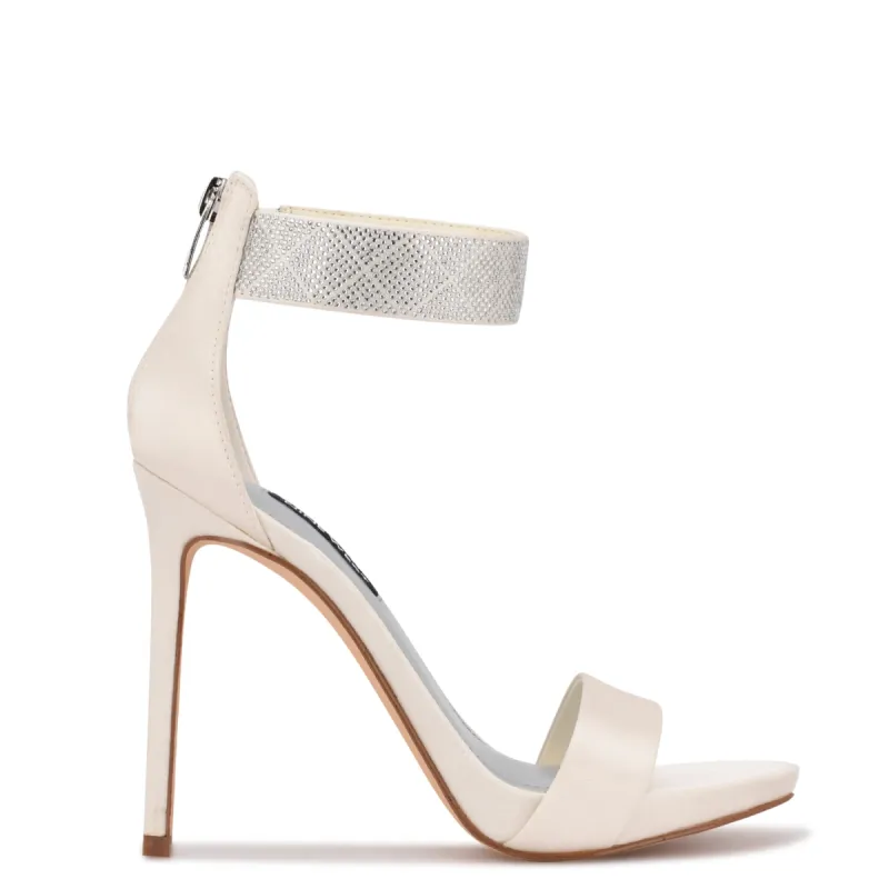 Utell Ankle Strap Heeled Sandals sold by Nine West