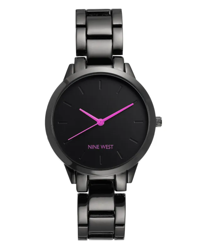 Gunmetal Bracelet Watch sold by Nine West