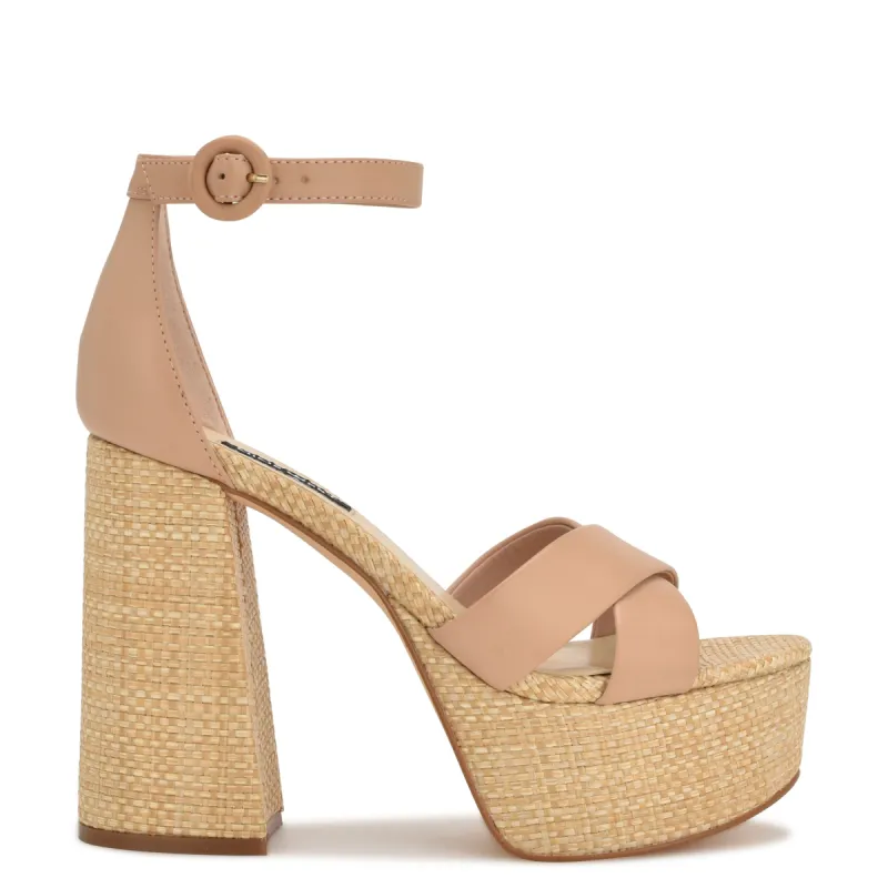 Willie Platform Sandals sold by Nine West