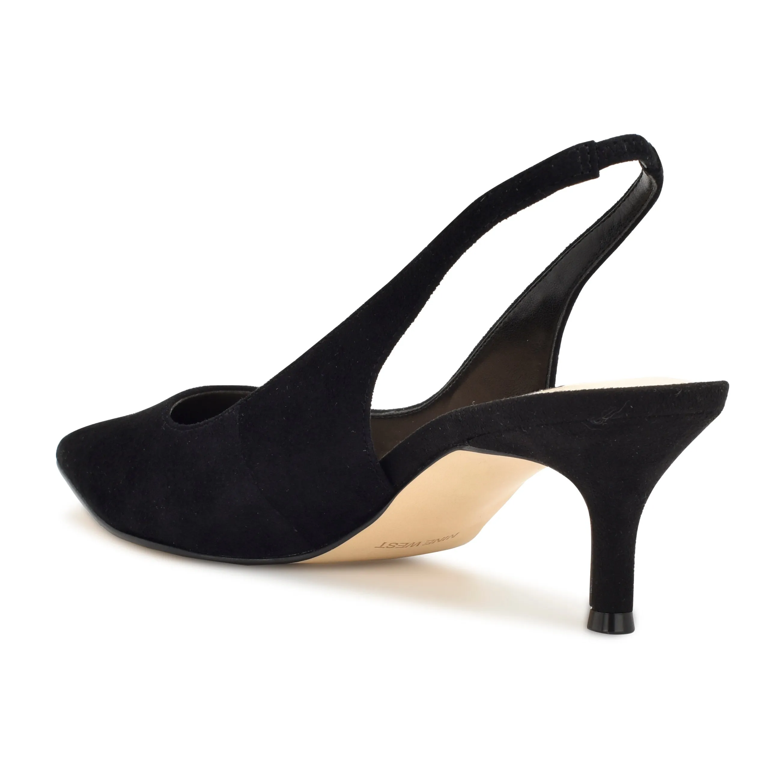 Nataly Leather Slingback Pumps sold by Nine West product image thumbnail 3