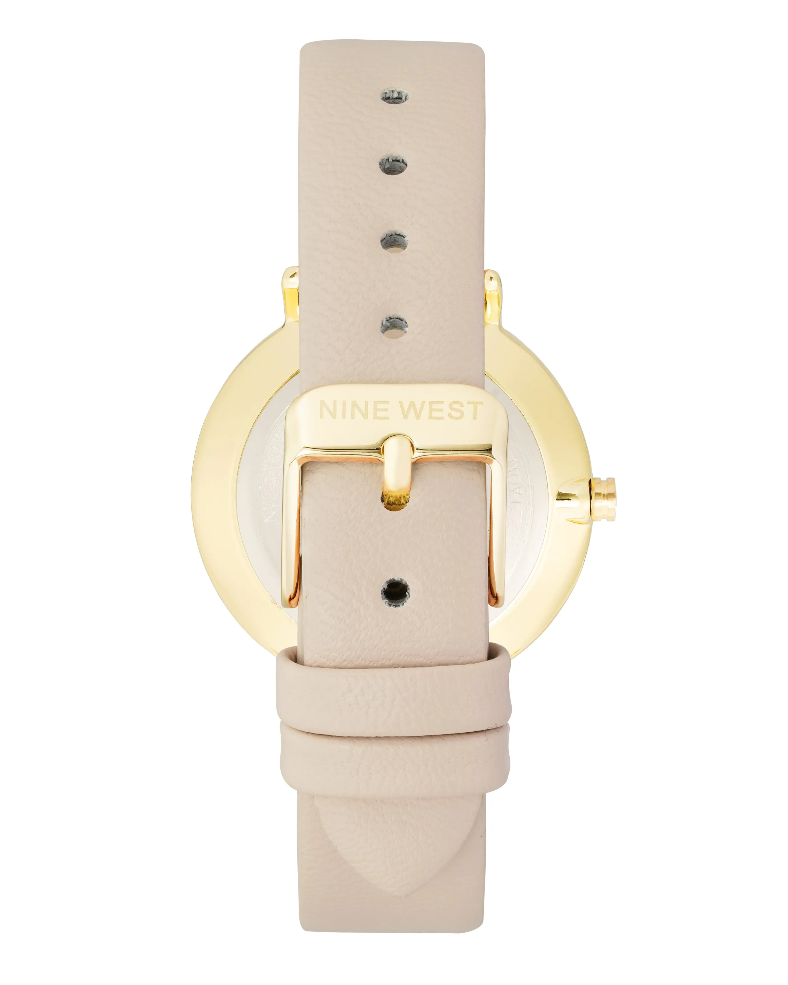 Two-Tone Bezel Strap Watch sold by Nine West product image thumbnail 3