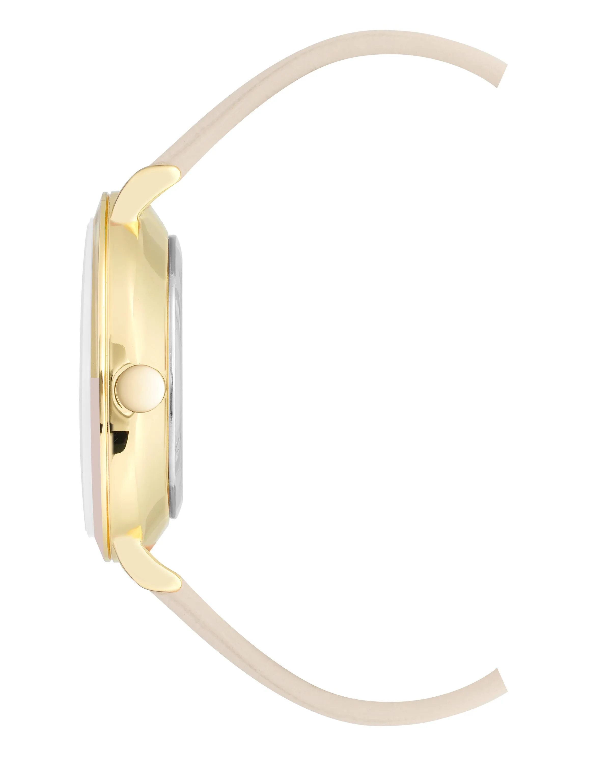 Two-Tone Bezel Strap Watch sold by Nine West product image thumbnail 2