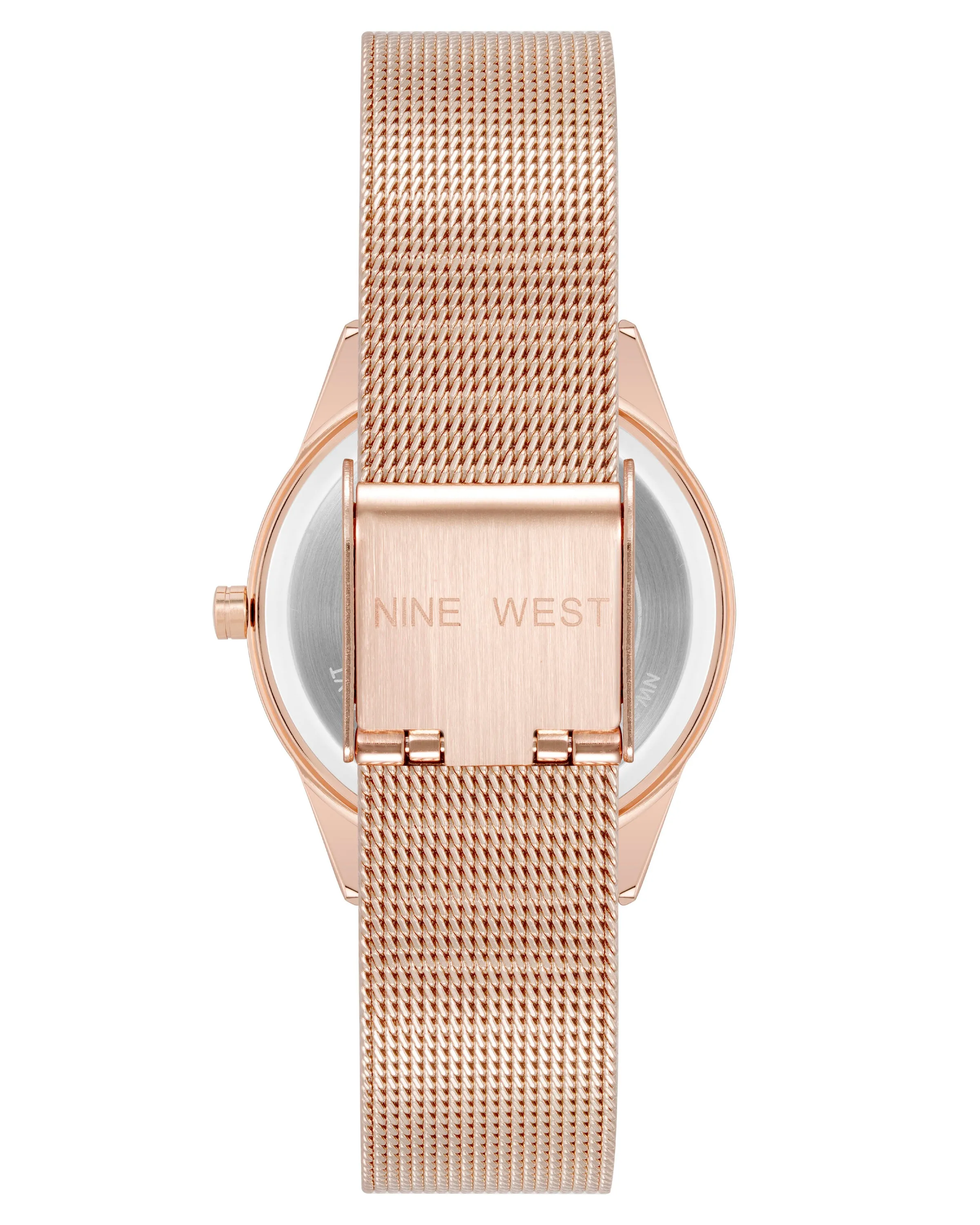 Mesh Bracelet Watch with Color Bezel sold by Nine West product image thumbnail 2