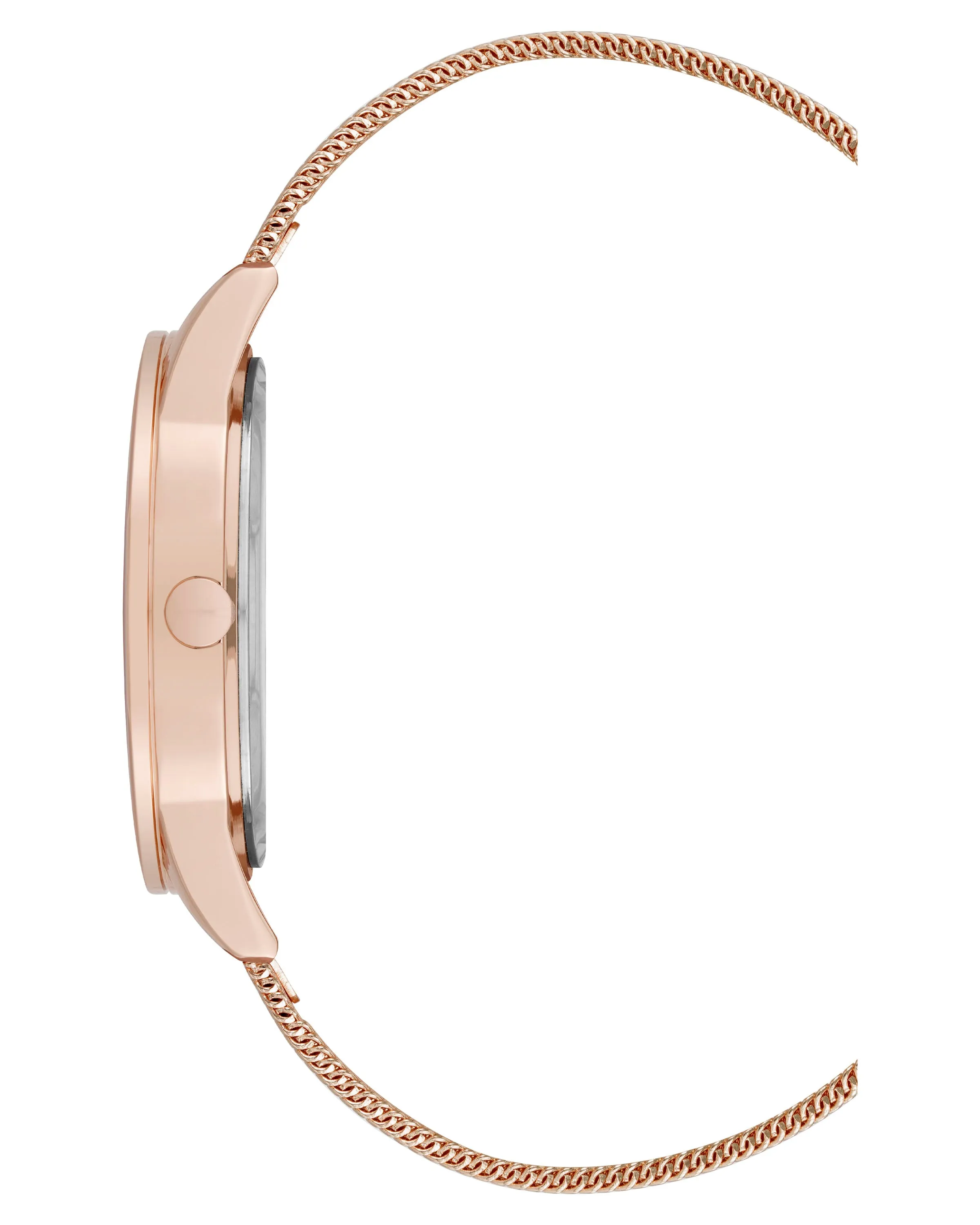 Mesh Bracelet Watch with Color Bezel sold by Nine West product image thumbnail 3