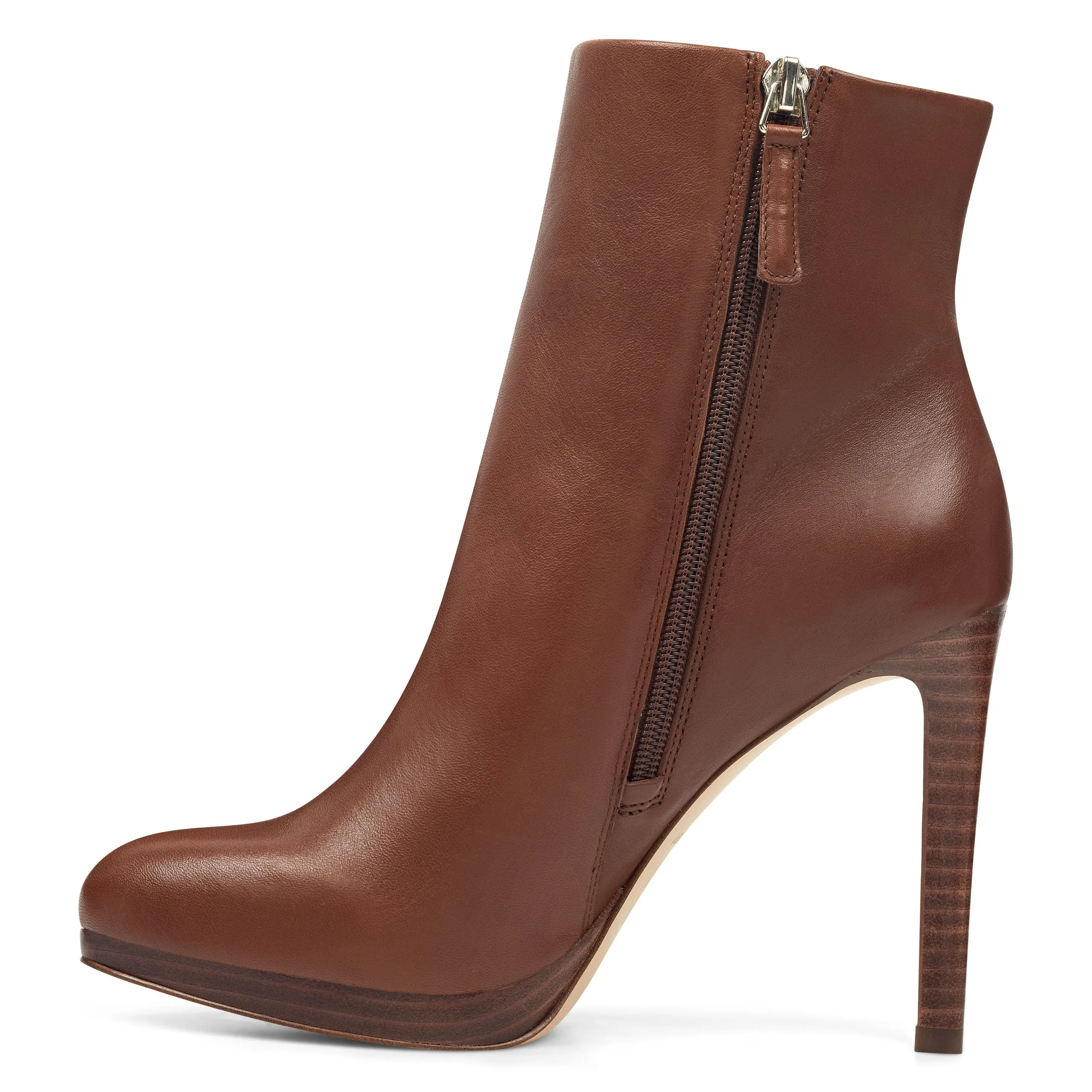 Quanette Platform Leather Booties sold by Nine West product image thumbnail 4