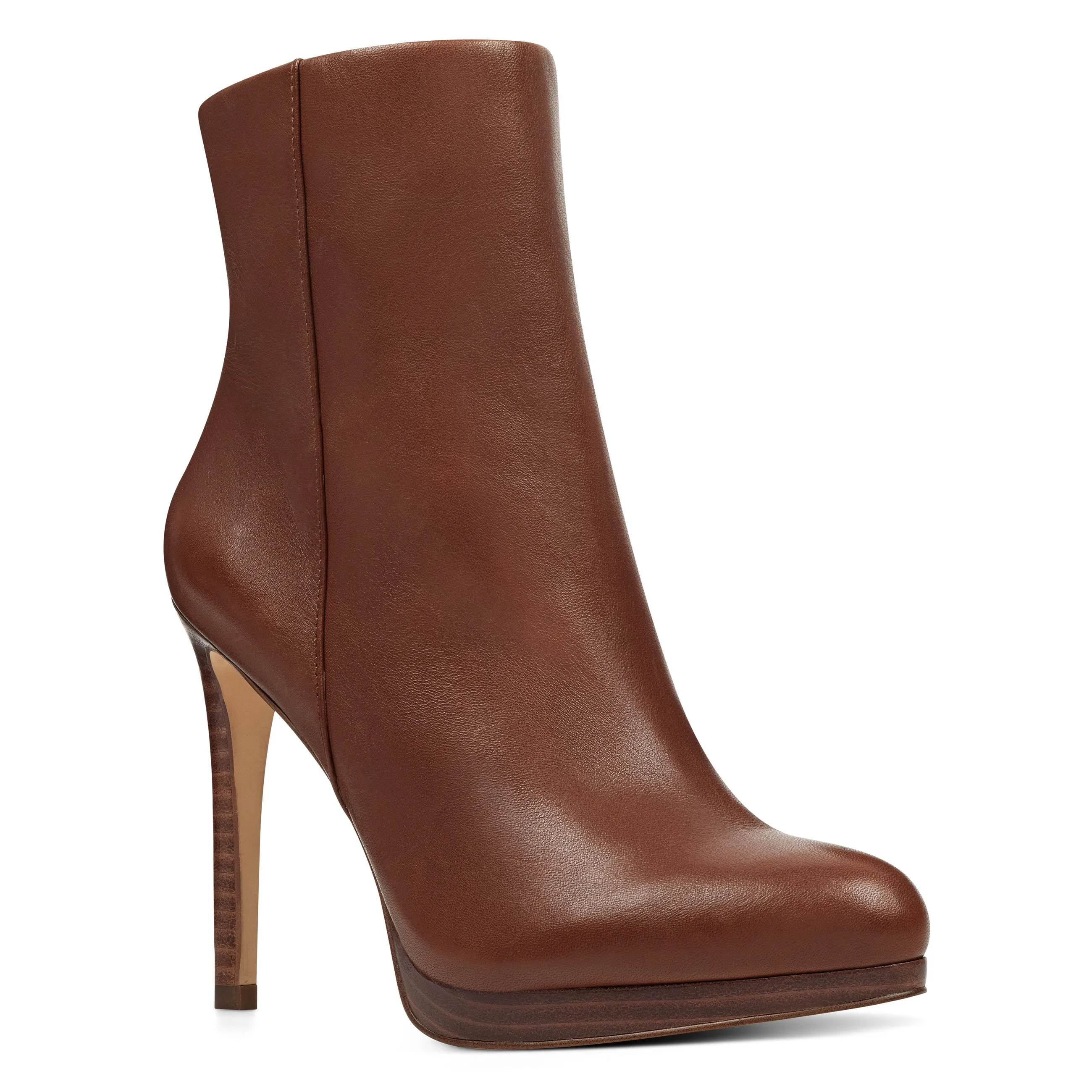 Quanette Platform Leather Booties sold by Nine West product image thumbnail 2