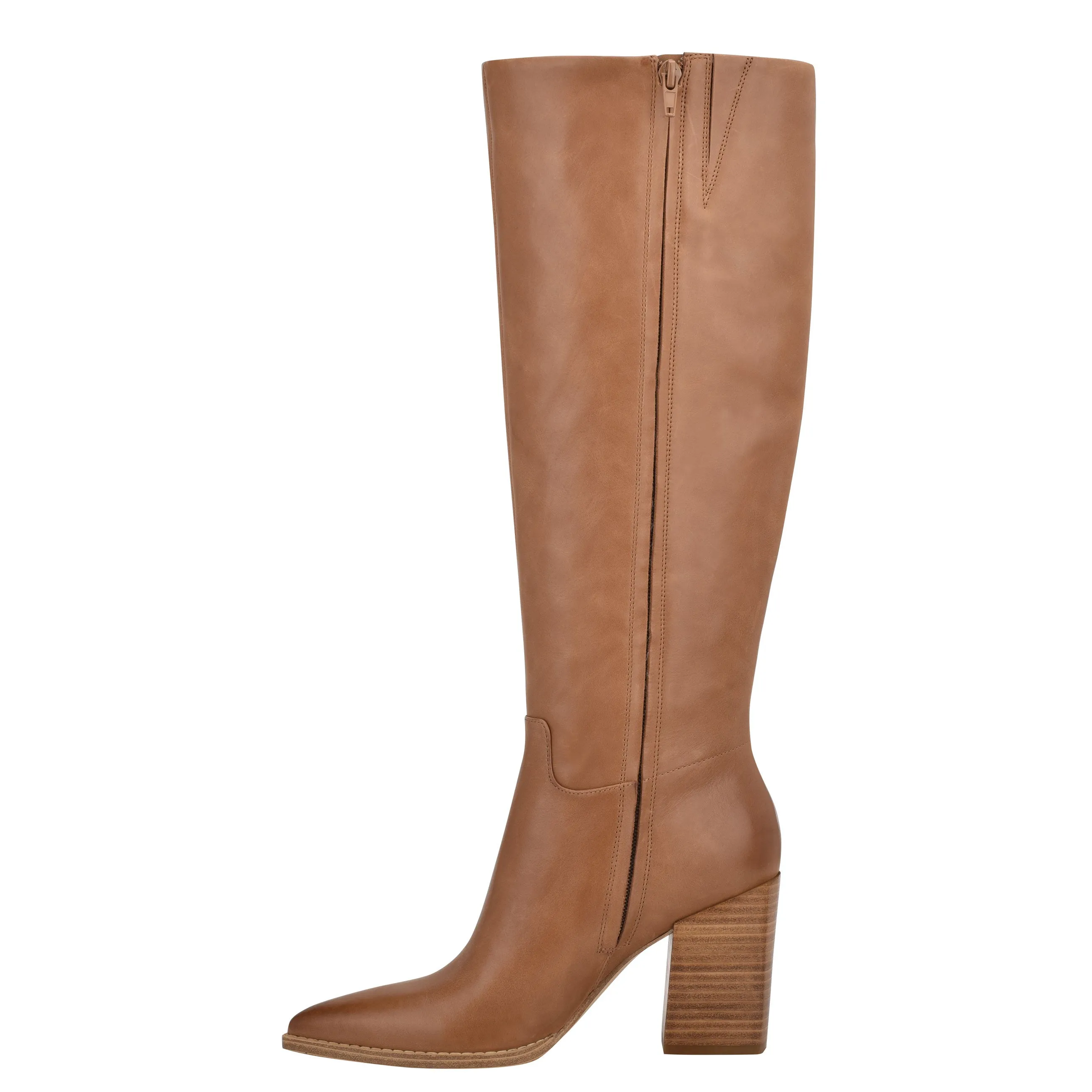 Brixe Heeled Leather Boots sold by Nine West product image thumbnail 4