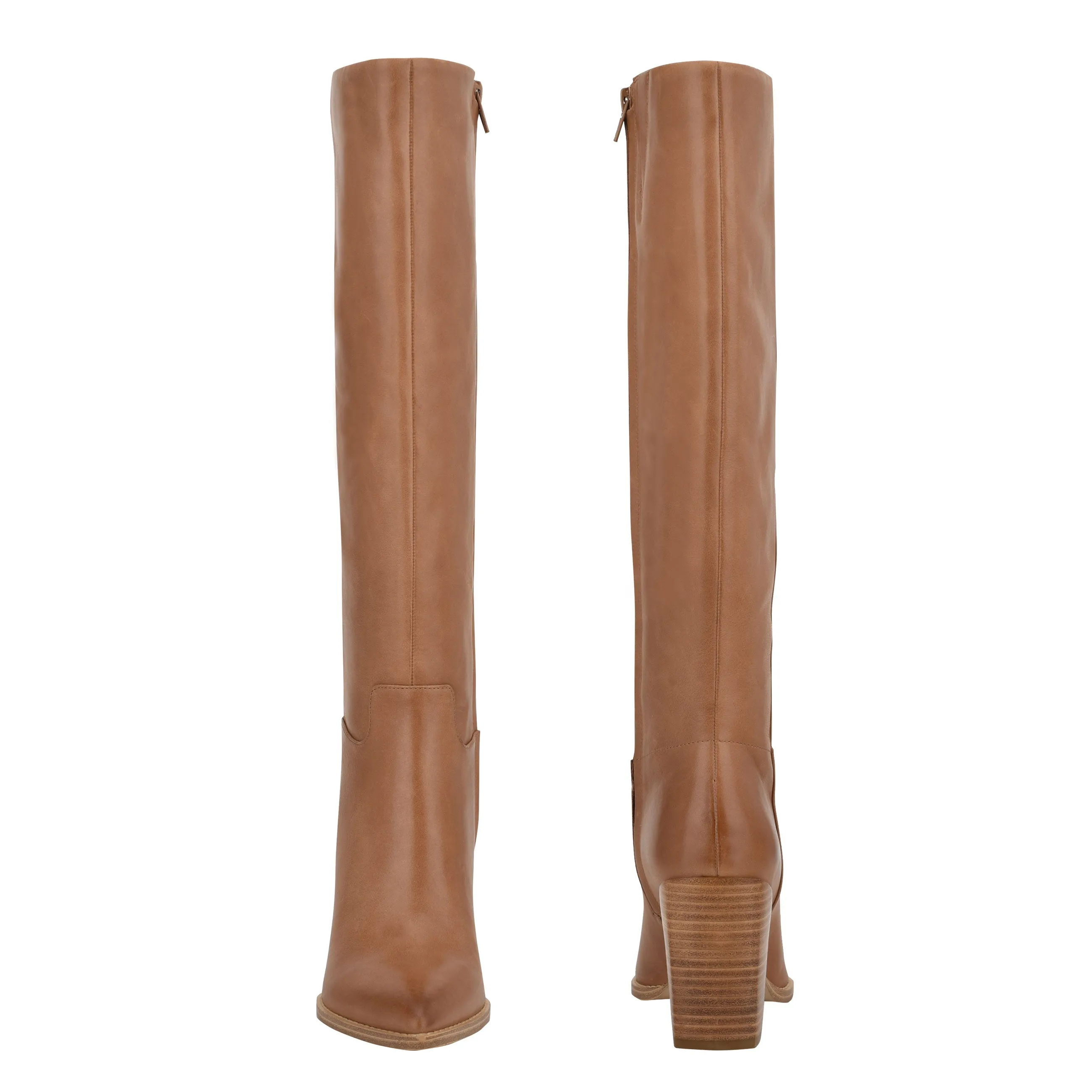 Brixe Heeled Leather Boots sold by Nine West product image thumbnail 5