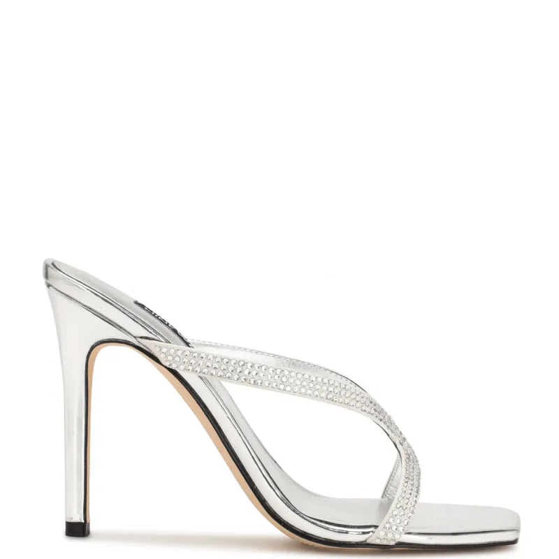 Twist Heeled Slide Sandals sold by Nine West