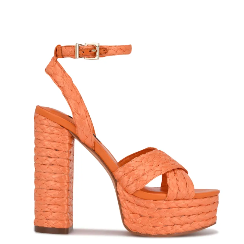 Hadyn Platform Sandals sold by Nine West