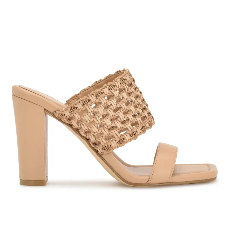 Mylas Heeled Slide Sandals sold by Nine West