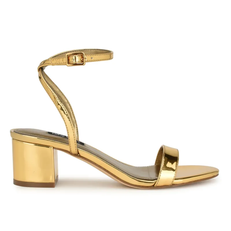 Allora Ankle Strap Block Heeled Sandals sold by Nine West
