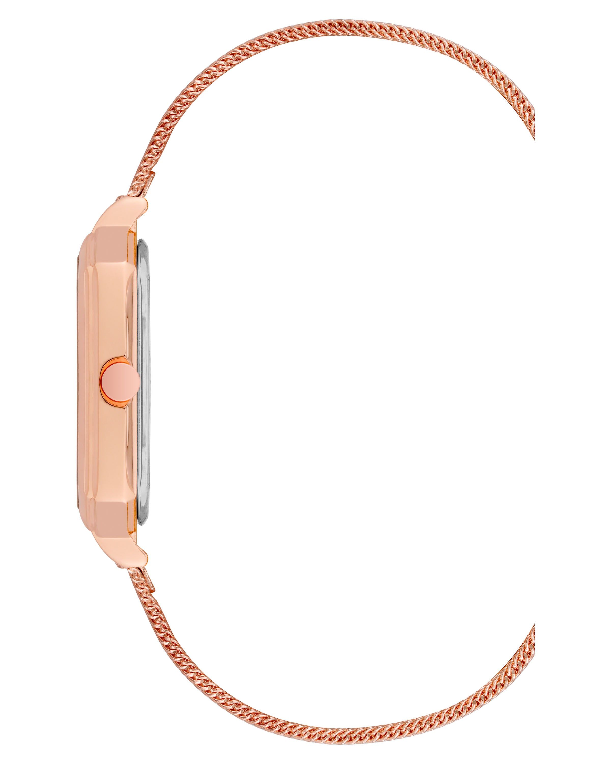 Octagonal Case Mesh Bracelet Watch sold by Nine West product image thumbnail 3