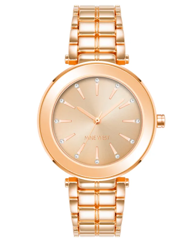 Genuine Crystal Accented Bracelet Watch sold by Nine West