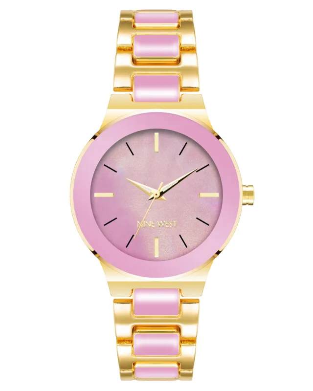 Link Bracelet Watch made by Nine West