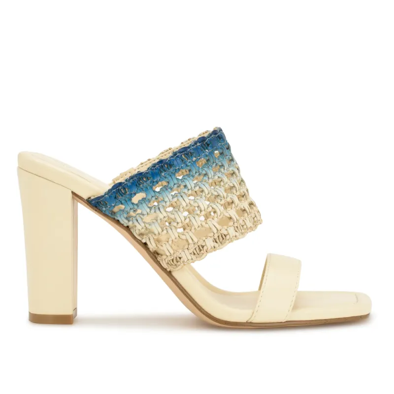 Mylas Heeled Slide Sandals sold by Nine West