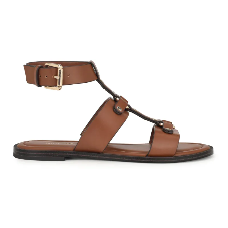 Jouise Ankle Strap Flat Sandals sold by Nine West