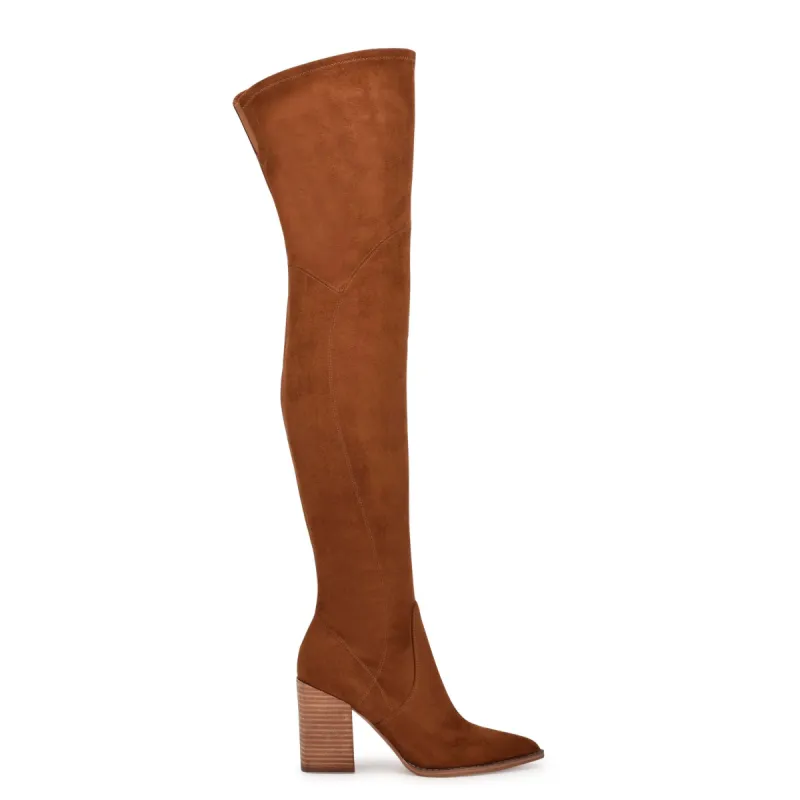 Barret Over The Knee Heeled Boots sold by Nine West