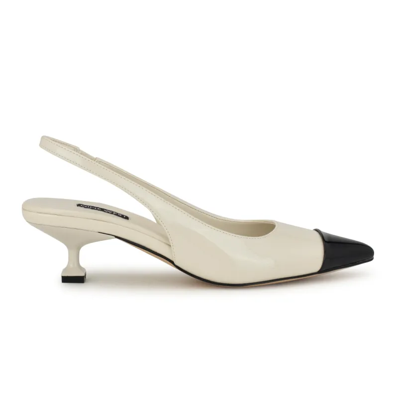 Workit Pointy Cap Toe Slingbacks sold by Nine West