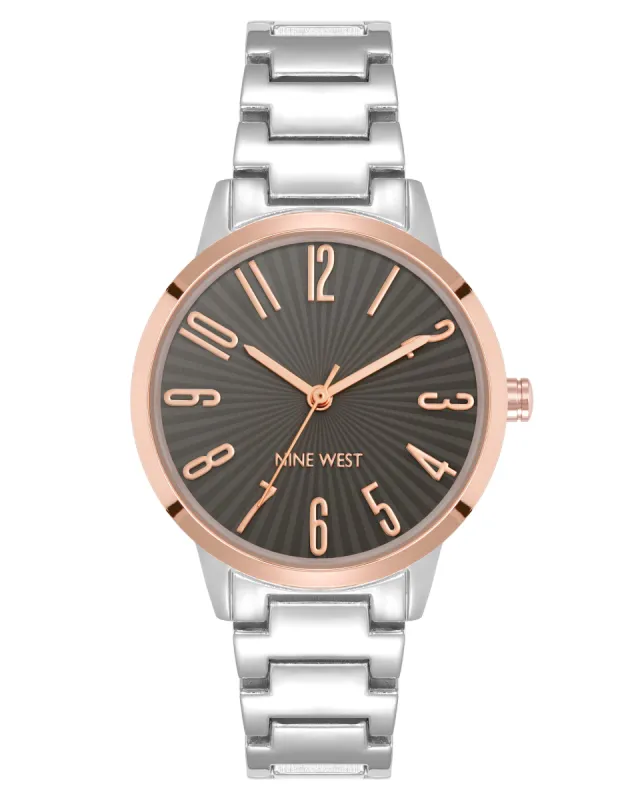 Easy-to-Read Sunburst Dial Watch sold by Nine West