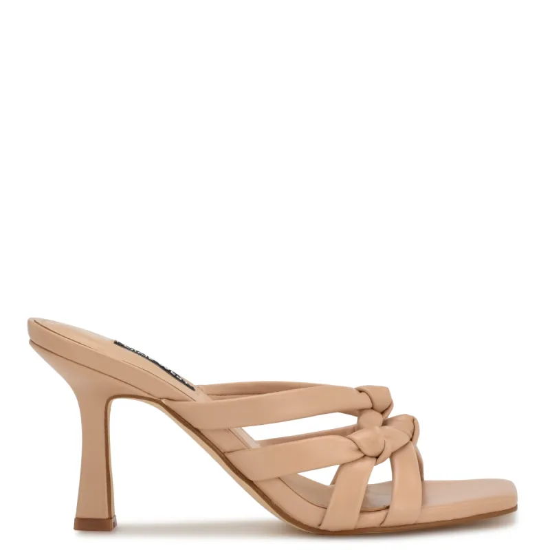 Yeander Heeled Slide Sandals sold by Nine West