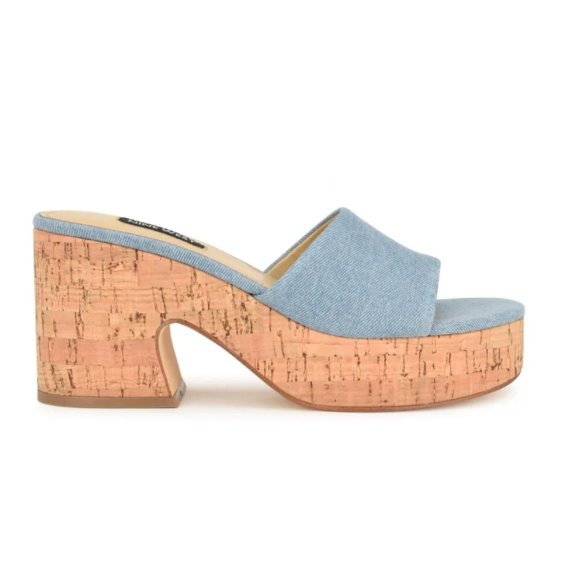 Boone Platform Slide Sandals sold by Nine West